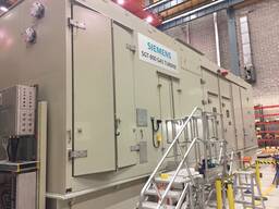Použitá plynová turbína Siemens SGT800 , 54 MW. 2019