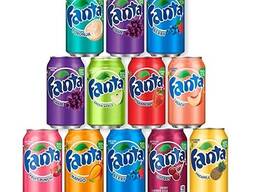 Fanta All flavors / Soft Drinks and Carbonated Drinks. Available in cans and bottle