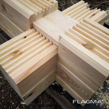 Клееный брус хвойных парод