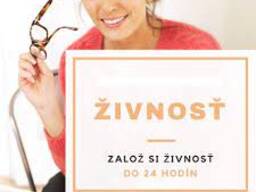 Оформления живности (živnostník)