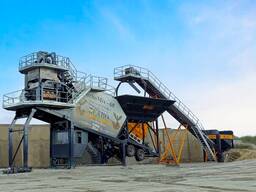 Турбомикс-60 мобильный бетонный завод