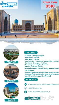 Uzbekistan Classical Tour 6 dní/5 nocí