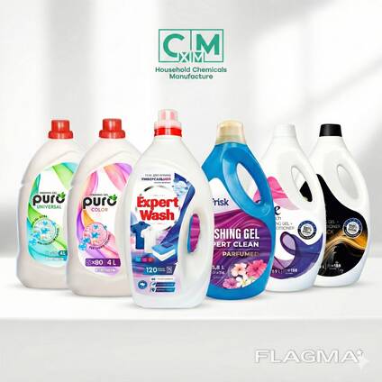 Výrobca domácej chémie | kapsuly na pranie, gély, pracie prášky, privátna značka