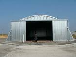 Зернохранилища напольного типа - стальные амбары склады - фото 1